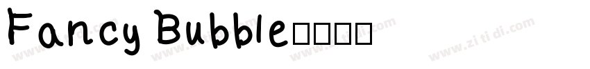 Fancy Bubble字体转换